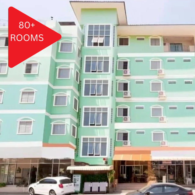 Prime 80+ Room Hotel for Rent – No Key Money