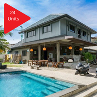 Apartment Complex with 24 Units, Private House & Pool
