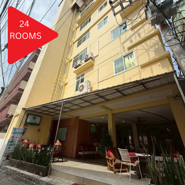 Investment Property – 24-Room Apartment Building with Pool