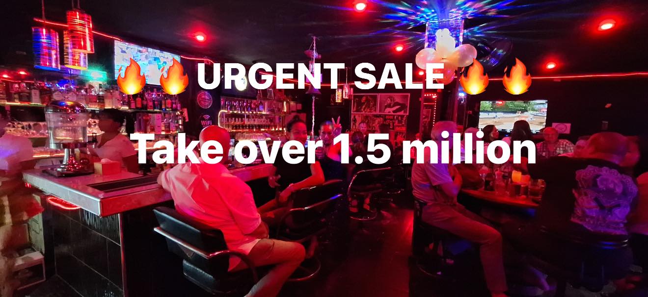 Bar for Takeover – Soi Khao Noi Pattaya