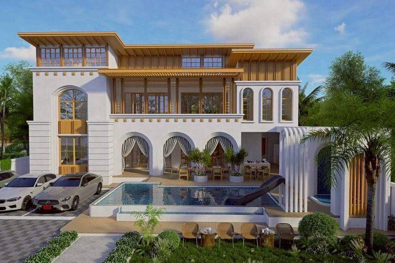 Exclusive Luxury Pool Villa – Nong Prue North Pattaya, 5 Bedroom