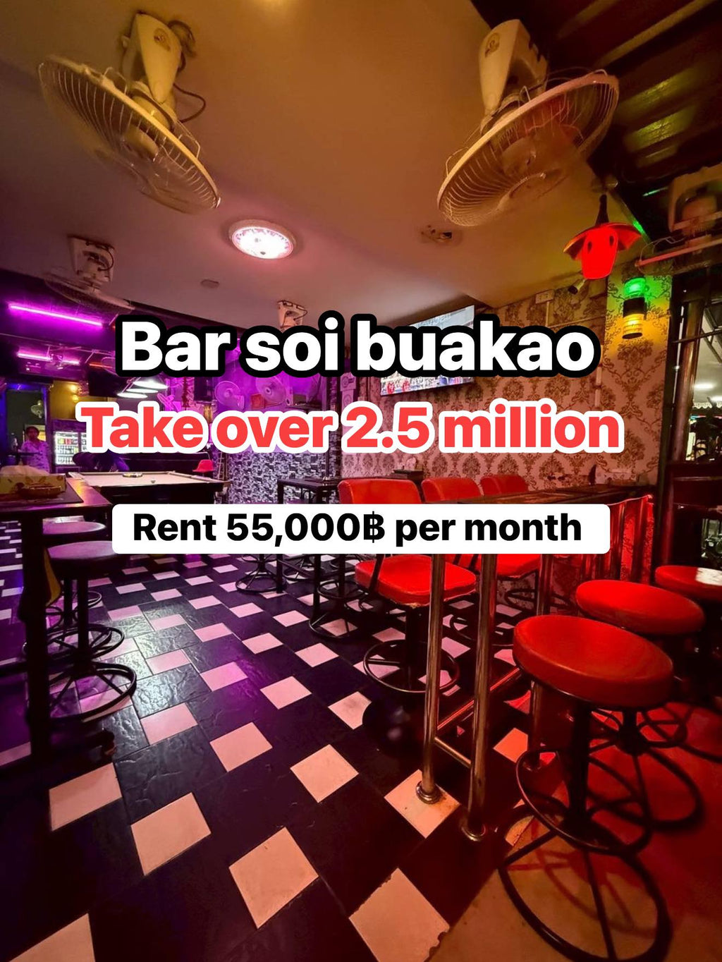 Bar for Takeover – Soi Buakhao Pattaya