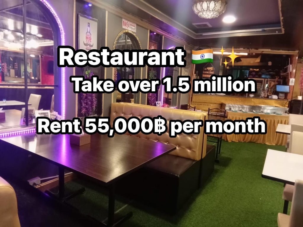 Indian Restaurant for Takeover – Central Pattaya Main Road