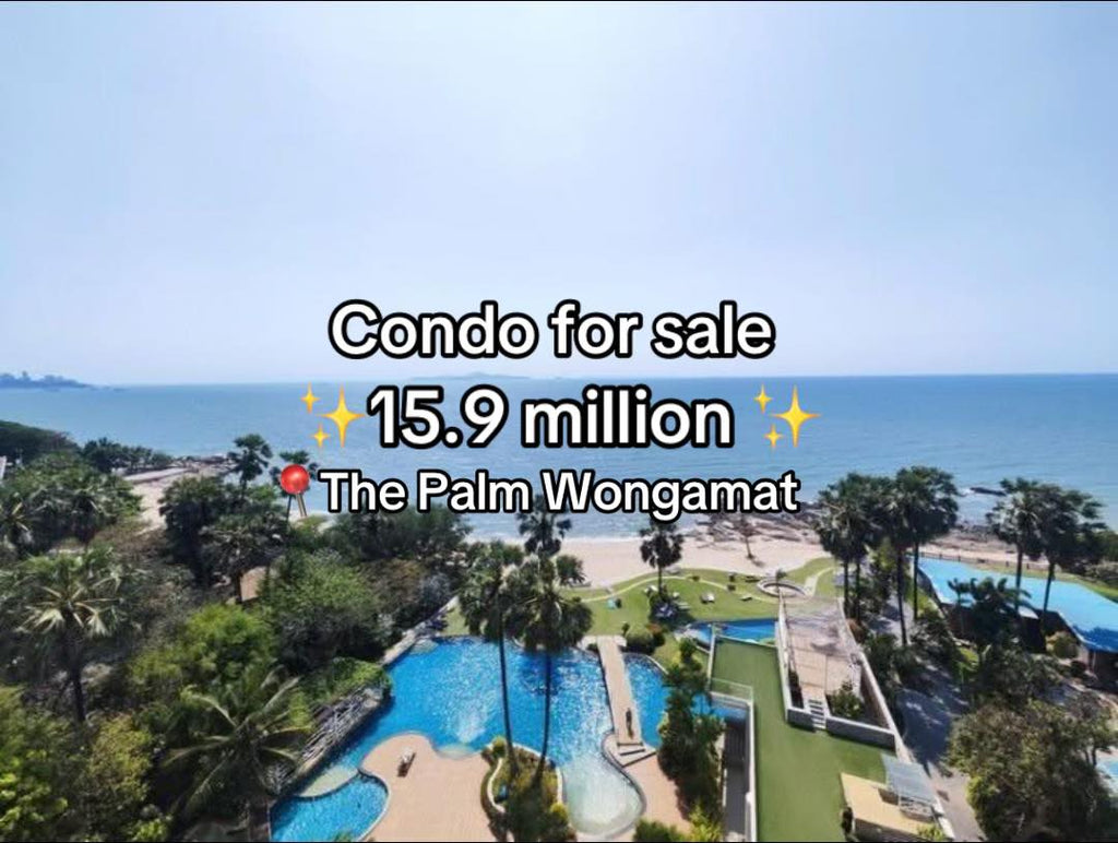 The Palm Wongamat – 2 Bedroom 97sqm Sea View, 7th Floor
