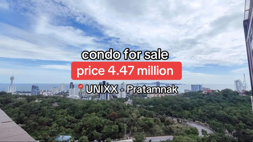 Unixx Pratumnak – 2 Bedroom 56sqm, 38th Floor