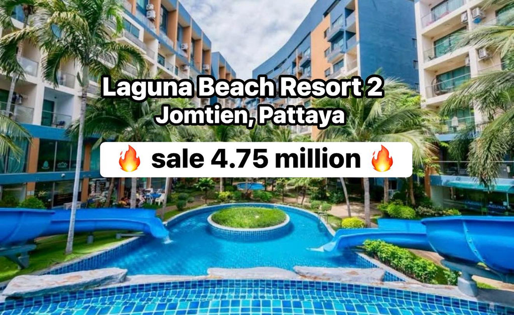 Laguna Beach Resort 2 – NEW Duplex 2 Bedroom 78sqm, 5th Floor Corner Unit
