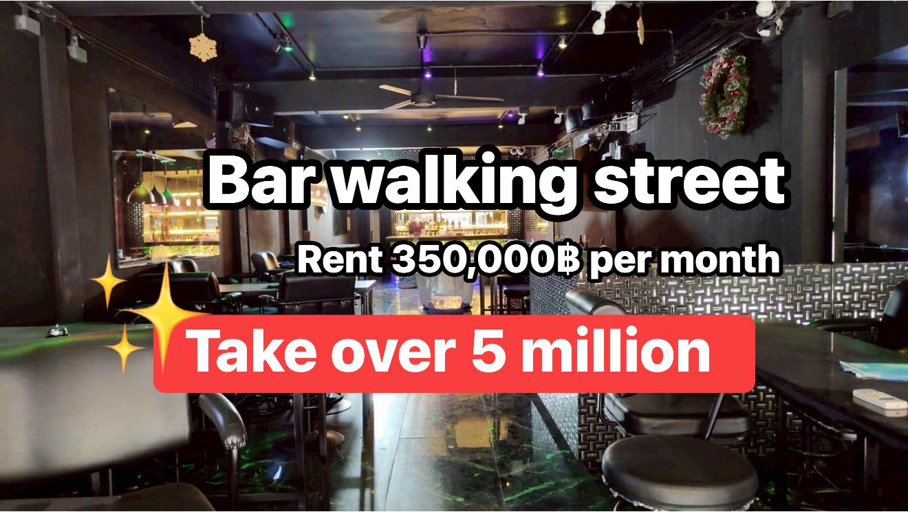 Bar for Takeover – Walking Street Pattaya