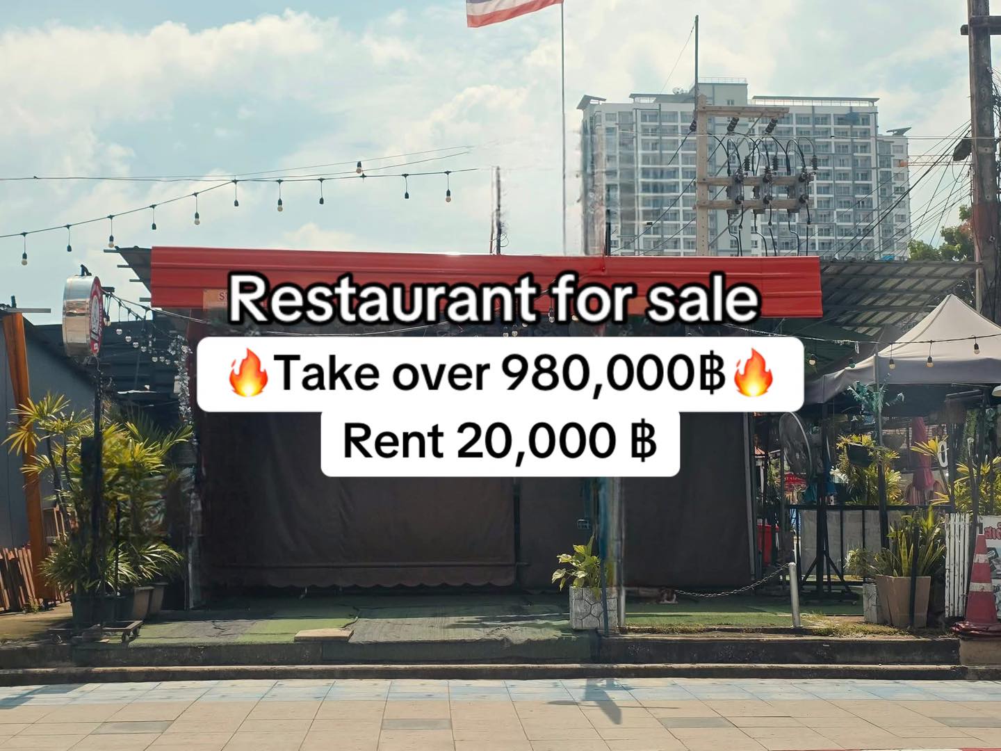 Restaurant for Takeover – South Pattaya Main Road