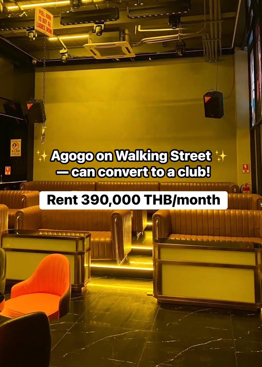 Agogo / Club Venue for Rent – Walking Street Pattaya