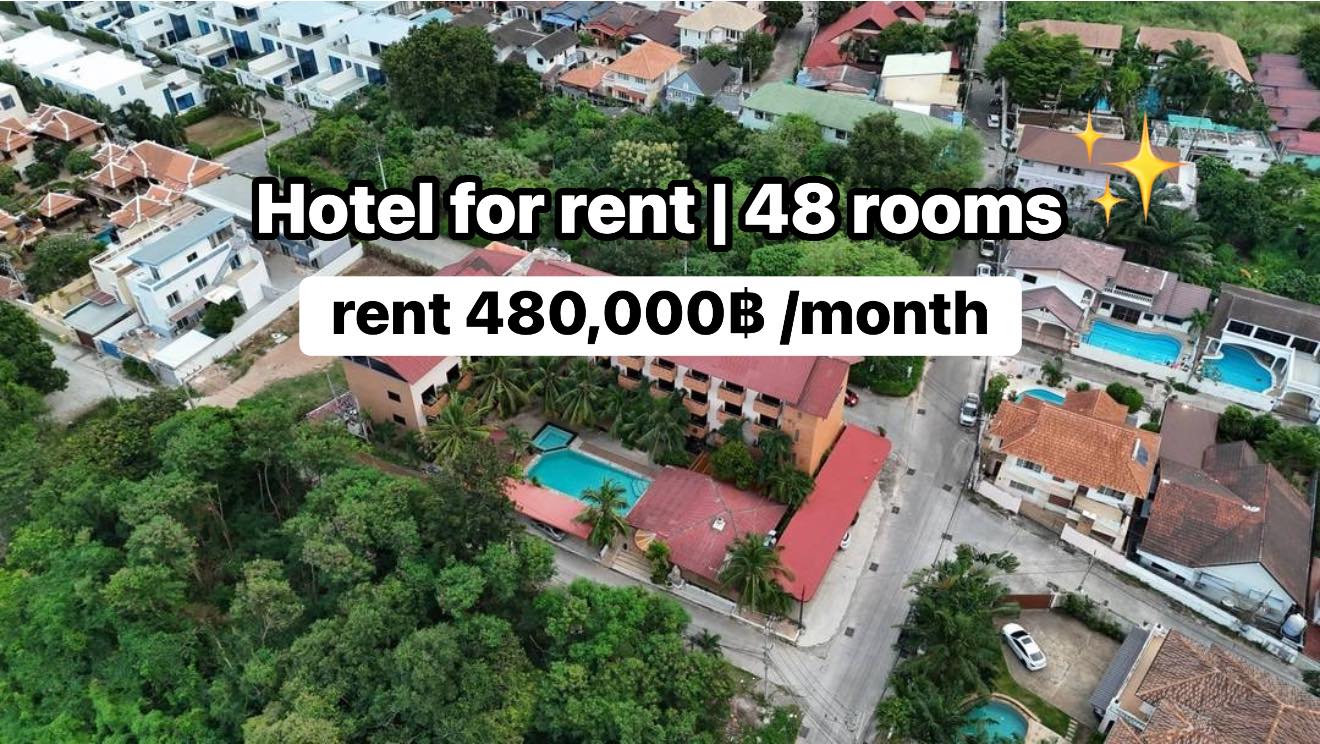 Hotel for Rent – 48 Rooms, Thappraya Pattaya