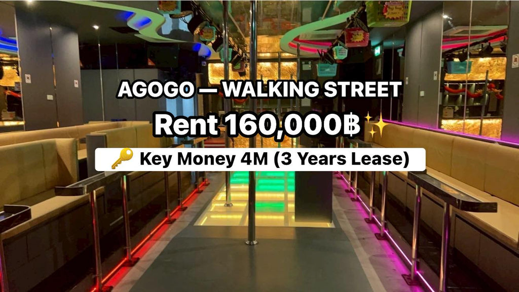 Agogo for Rent / Takeover – Walking Street Main Road